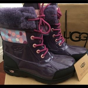 UGG Kids Girls Size 4 Butte II Waterproof Boot☔️❄️